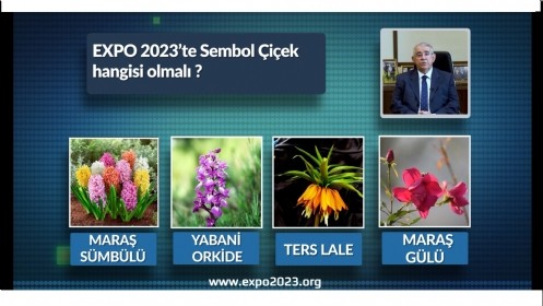 Başkan Mahçiçek, Vatandaşların Oylarıyla EXPO 2023 Sembol Çiçeğini Belirliyor