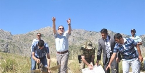 Kınalı Keklikler Doğayla Buluştu
