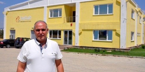 Suriyeli iş adamının fabrikasında 22 işçi çalışıyor