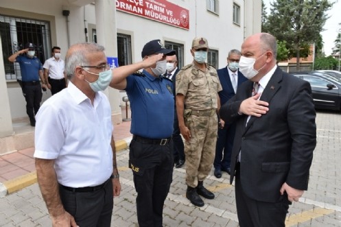 Vali Coşkun Pazarcık İlçemizi Ziyaret Etti