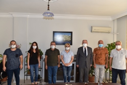 Vali Ömer Faruk Coşkun, KGC Yönetimini Ziyaret Etti