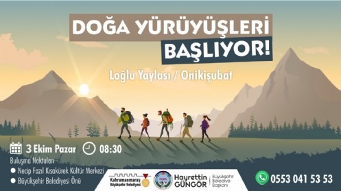 Doğa Yürüyüşleri`nde Yeni Rota Loğlu Yaylası!