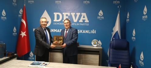 Hazine Eski Müsteşarı Deva Partili Çanakçı Şehrimizi Ziyaret Etti