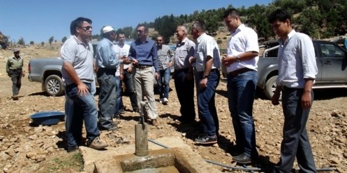 Nurhak Kaymakamı Dayanç, KÖYDES çalışmalarını inceledi