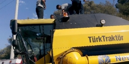 Park Halindeki Araç Yandı