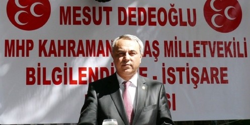 Dedeoğlu ``Bilgilendirme ve İstişare`` toplantısı düzenledi 