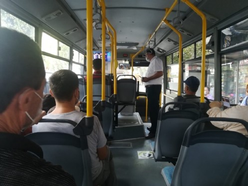 Toplu Taşımada Denetimler Sürüyor