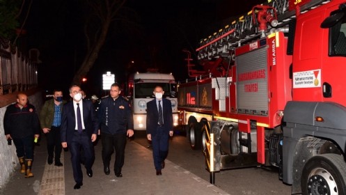 Askeri Gazinoda Çıkan Yangın Kontrol Altına Alındı