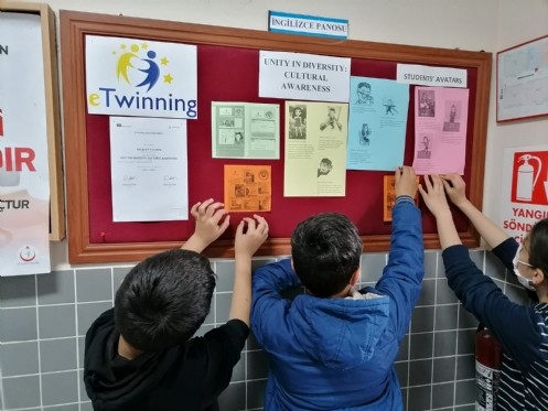 Afşin Aşık Mahzuni Şerif Ortaokulununda Katıldığı  eTwinning Projesi Başladı!