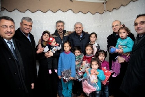 Veysi Kaynak, Yılın Son Gününde Başbakan ile Kilis
