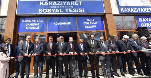 Karaziyaret Sosyal Tesisi Açıldı