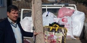 Muhtarlar Yardım Kervanına Katıldılar