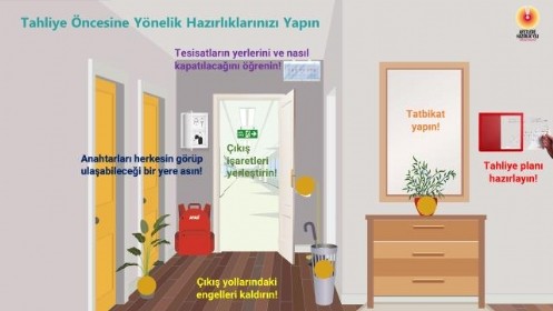 Her Evin Bir Tahliye Planı Olmalı