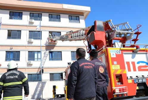 `Deprem Anı ve Tahliye Tatbikatı` Gerçekleştirildi