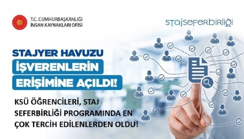 KSÜ Öğrencileri, Staj Seferbirliği Programında En Çok Tercih Edilenlerden Oldu