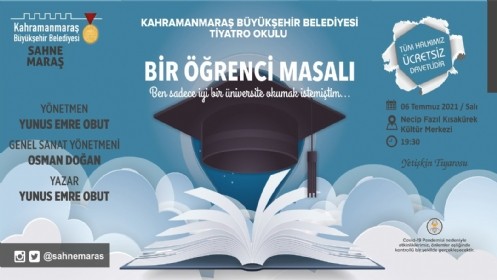 ``Bir Öğrenci Masalı`` İkinci Gösterimiyle Seyirciyle Buluşuyor