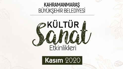 Kültür Sanat Etkinlikleri Başlıyor