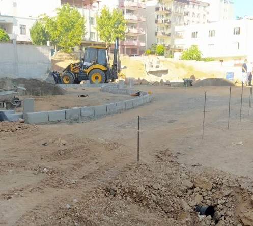 KMBB Park Yapımına Devam Ediyor