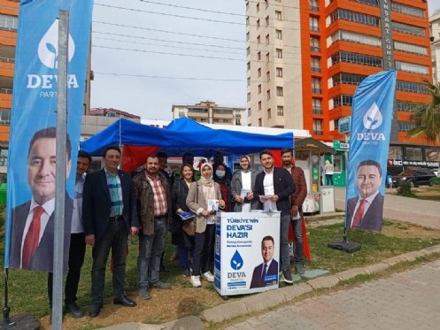 Deva Partisi Kahramanmaraş Teşkilatı Meydanlara İndi