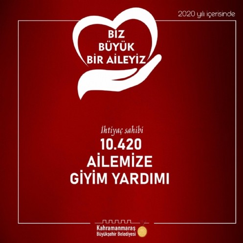 10 Binin Üzerinde Aileye Ulaştık