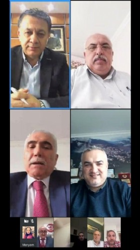 KGK telekonferansla toplandı