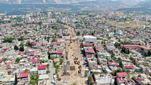 Tevfik Kadıoğlu Köprülü Kavşak Temeli Atılıyor