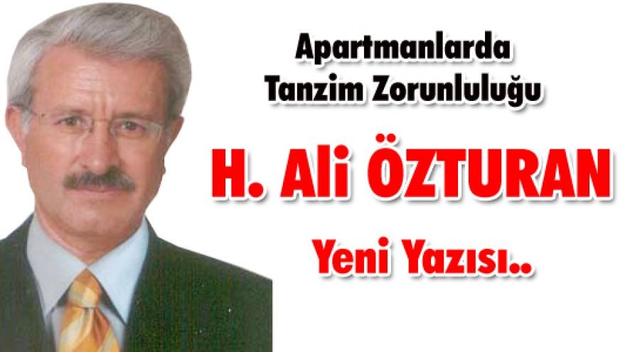 Apartmanlarda Tanzim Zorunluluğu